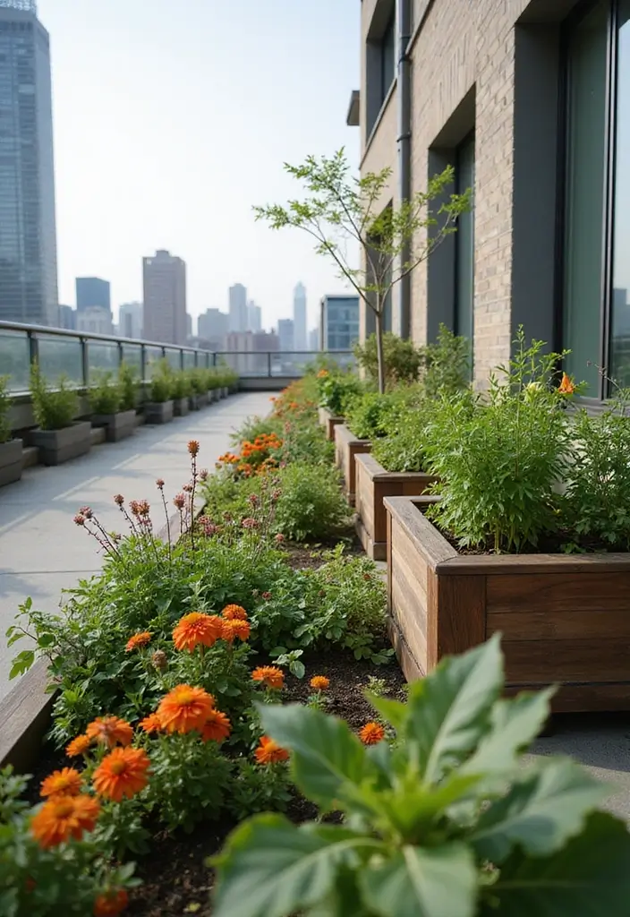 26 Small Garden DIY Ideas to Transform Your Compact Space - 19. Green Roof Planters