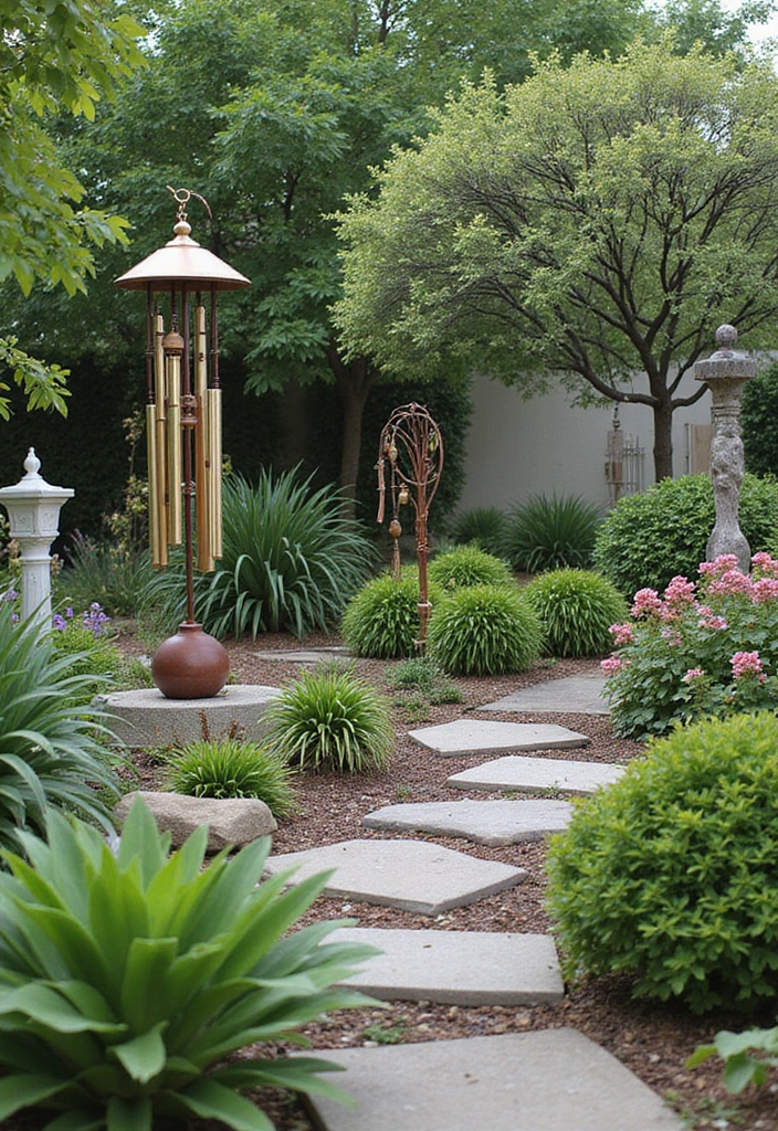 26 Small Garden DIY Ideas to Transform Your Compact Space - 23. Garden Art Installations