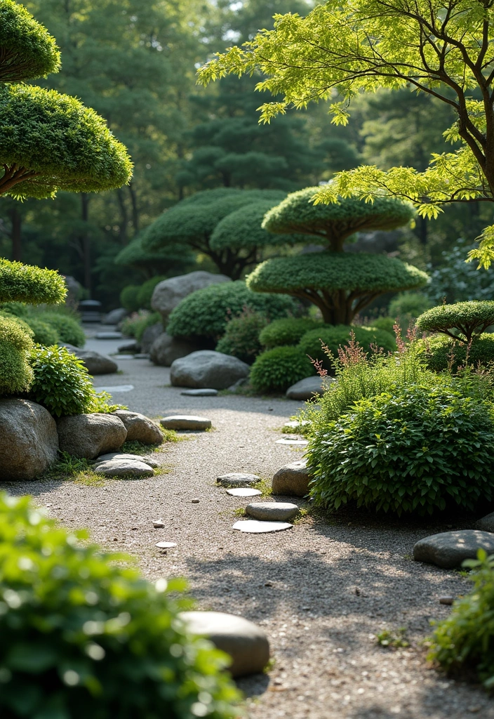 26 Small Japanese Garden Ideas for Compact Outdoor Spaces - 14. Sunken Gardens