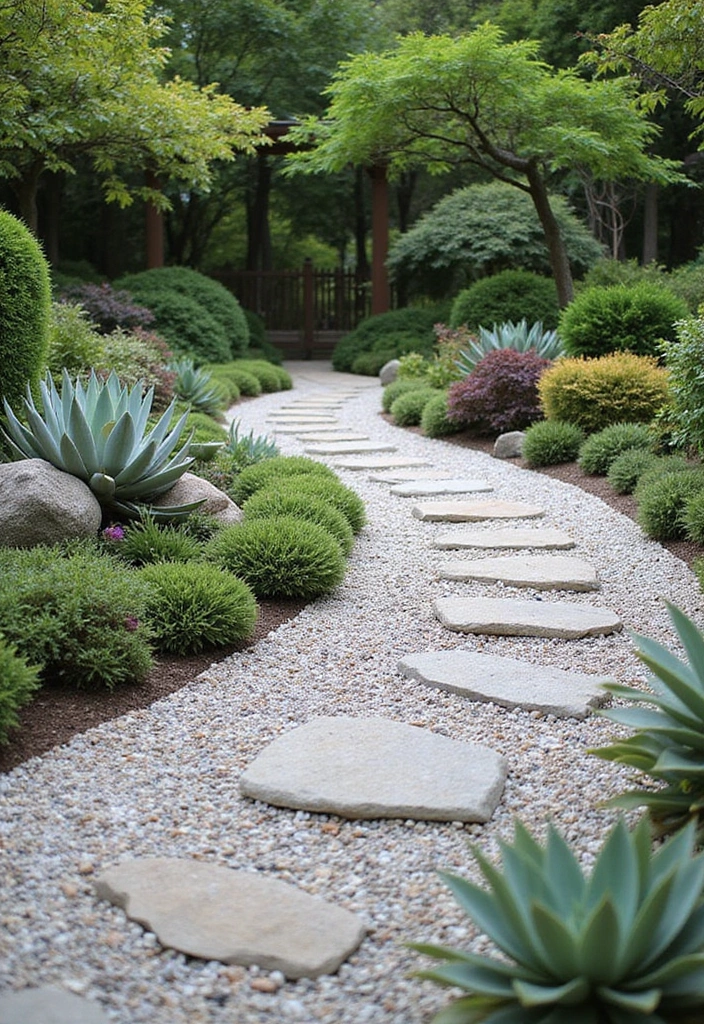 26 Small Japanese Garden Ideas for Compact Outdoor Spaces - 18. Gravel Gardens