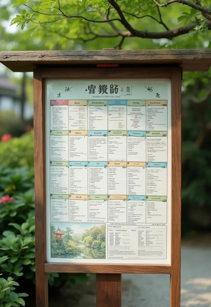 26 Small Japanese Garden Ideas for Compact Outdoor Spaces - 23. Garden Schedule