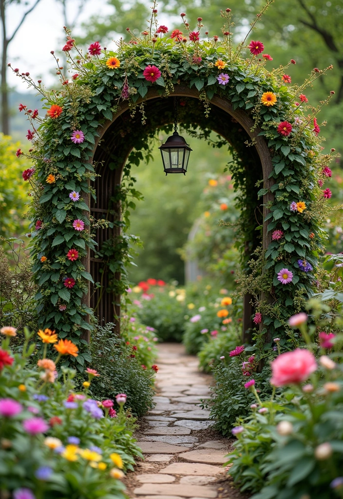 27 Creative Garden Trellis Ideas to Support Your Plants - 24. Fairy Tale Garden Trellis