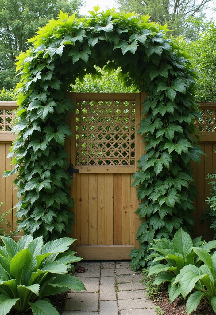 27 Creative Garden Trellis Ideas to Support Your Plants - 8. Trellis Fencing