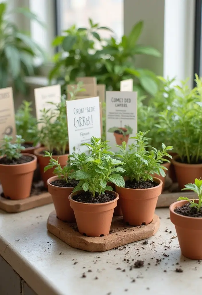 27 Creative Herb Garden Ideas to Enhance Your Cooking - 10. Herb Garden Kits for Beginners