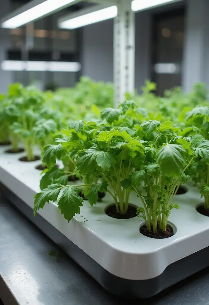 27 Creative Herb Garden Ideas to Enhance Your Cooking - 15. Hydroponic Herb Garden