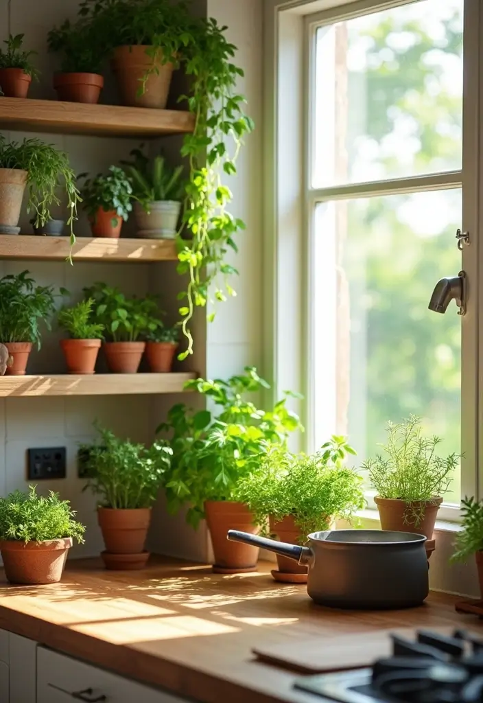 27 Creative Herb Garden Ideas to Enhance Your Cooking - 5. Indoor Herb Garden