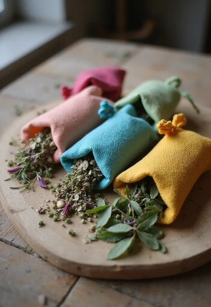 27 Easy DIY Garden Ideas for Every Skill Level - 27. Aromatic Herb Sachets