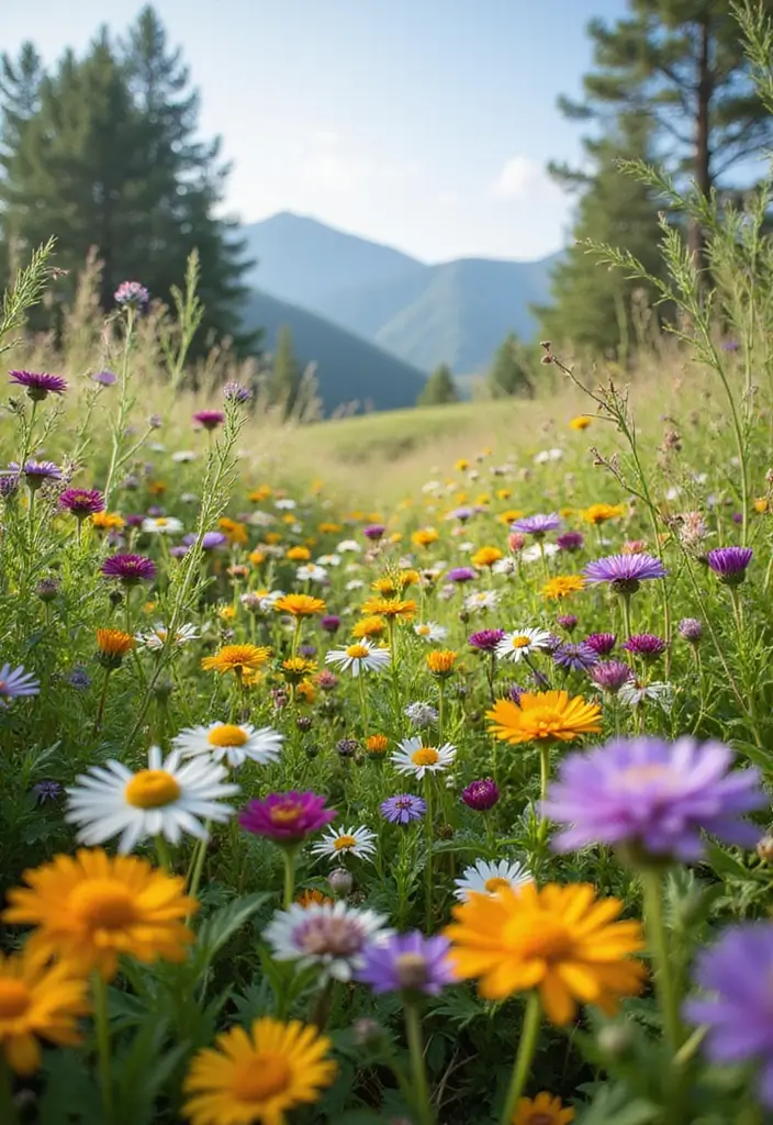 27 Elegant French Cottage Garden Ideas to Inspire Your Outdoor Space - 1. Wildflower Meadows