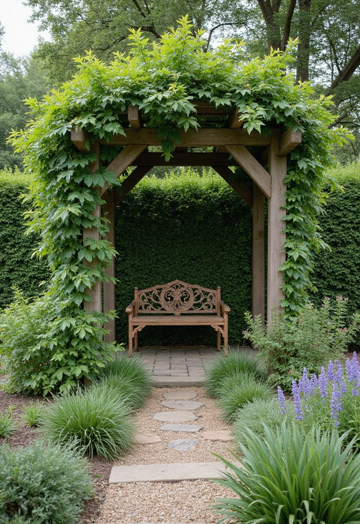 27 Elegant French Cottage Garden Ideas to Inspire Your Outdoor Space - 12. Charming Arbors and Gazebos