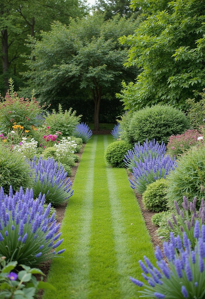 27 Elegant French Cottage Garden Ideas to Inspire Your Outdoor Space - 16. Garden Borders with Native Plants