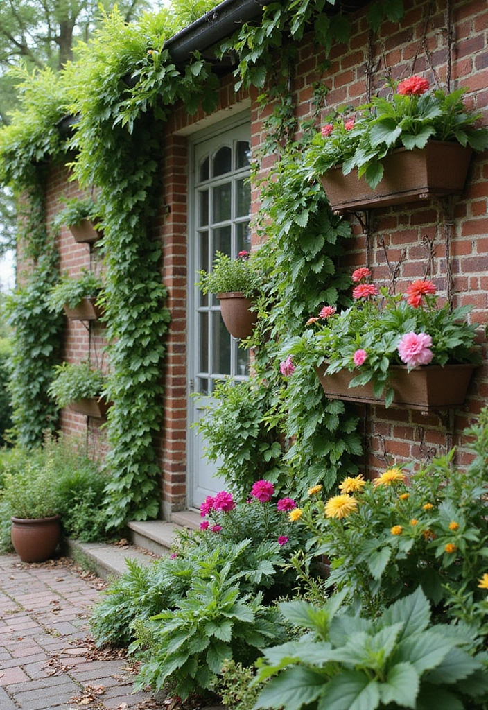 27 Elegant French Cottage Garden Ideas to Inspire Your Outdoor Space - 4. Vertical Gardening