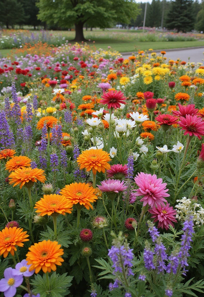 27 Flower Garden Ideas to Brighten Your Outdoor Space - 11. Seasonal Flower Rotations
