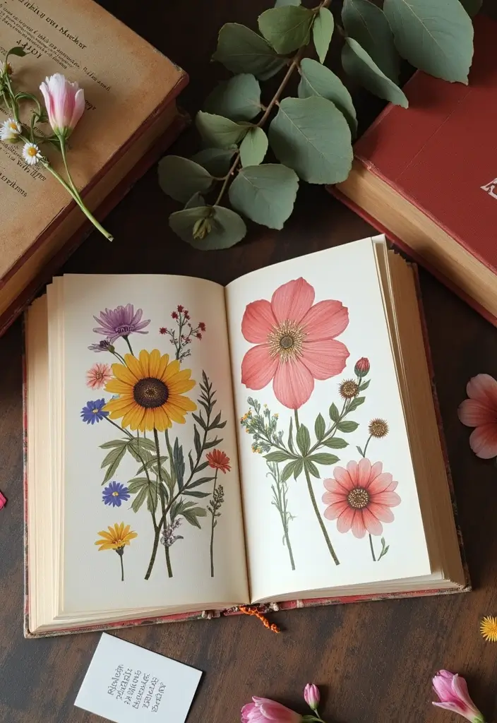 27 Flower Garden Ideas to Brighten Your Outdoor Space - 27. DIY Flower Pressing