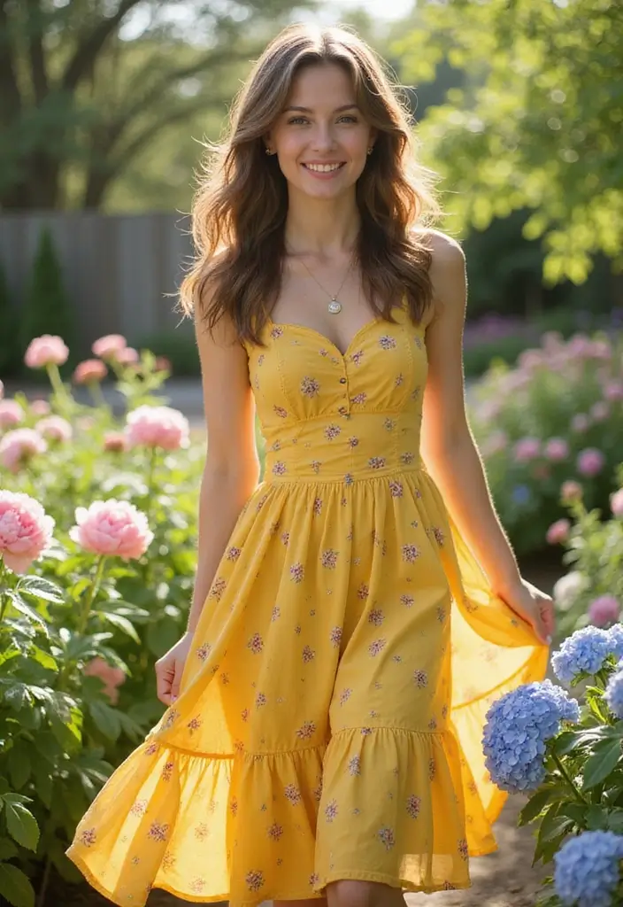 27 Garden Party Outfit Ideas for Every Style and Season - 7. Bright Colors for Summer Vibes