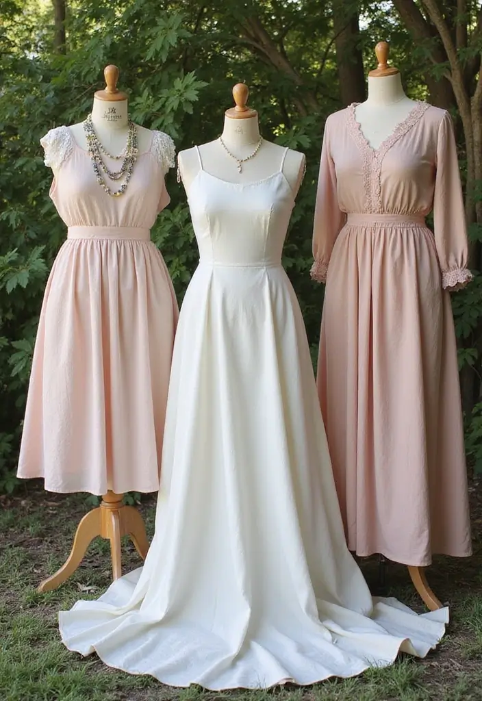 27 Garden Party Wedding Inspirations for a Memorable Day - 11. Eco-Conscious Attire