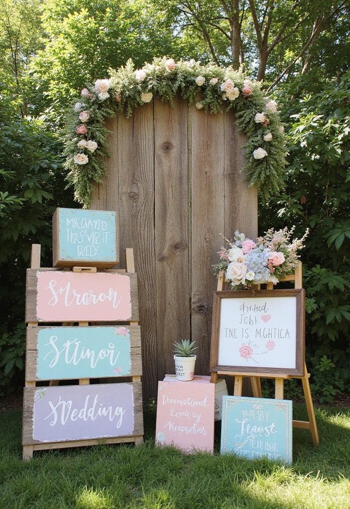 27 Garden Party Wedding Inspirations for a Memorable Day - 4. DIY Wedding Decorations
