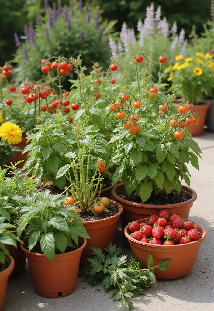 27 Patio Garden Ideas to Create Your Perfect Outdoor Retreat - 6. Container Garden