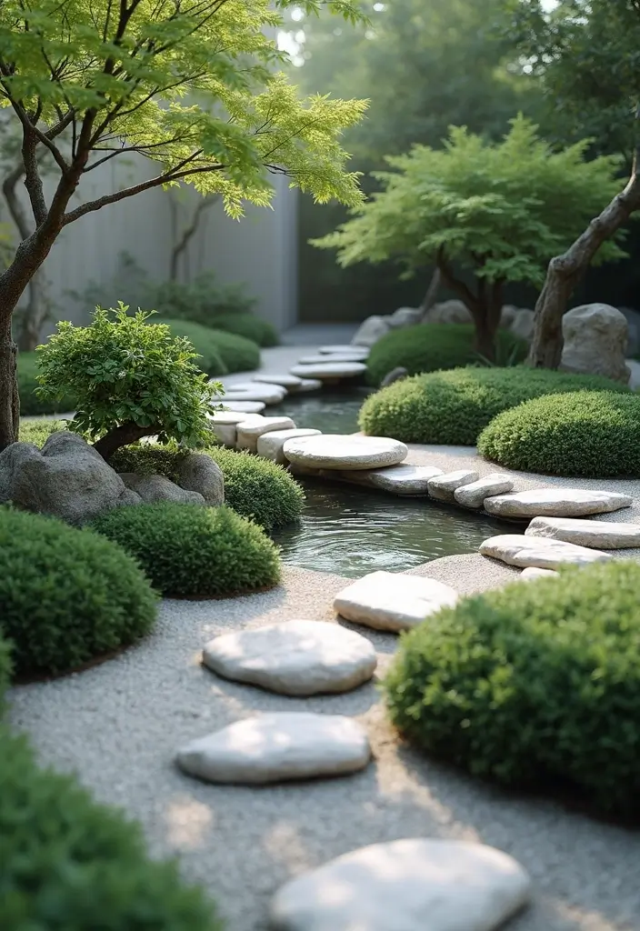 27 Raised Garden Beds Layouts for Modern Backyards - 11. The Zen Garden Approach