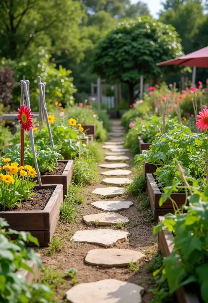 27 Raised Garden Beds Layouts for Modern Backyards - 16. The Children's Garden