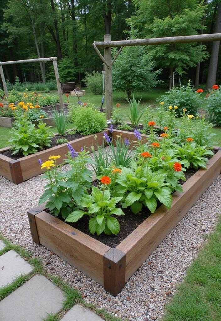 27 Raised Garden Beds Layouts for Modern Backyards - 2. The L-Shaped Layout