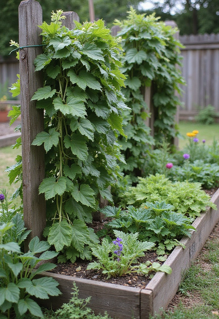 27 Raised Garden Beds Layouts for Modern Backyards - 27. The Rustic Fence Garden