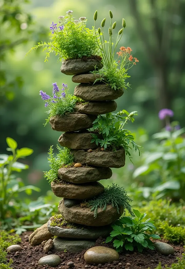 27 Raised Garden Beds Layouts for Modern Backyards - 8. The Herb Spiral