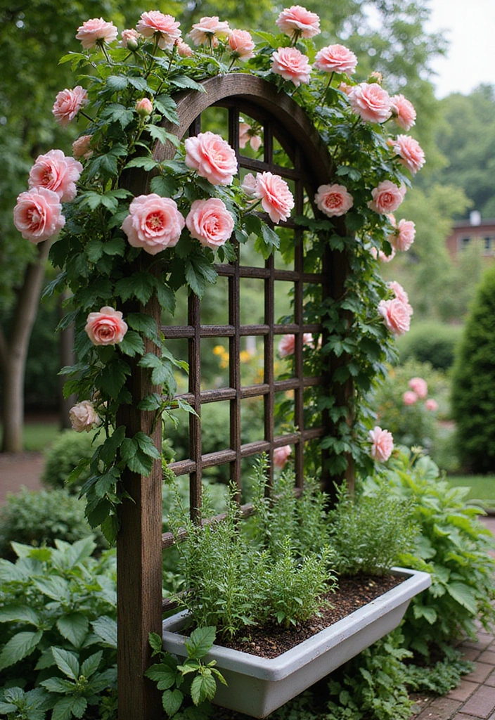 27 Secret Garden Aesthetic Tips for a Mystical Ambience - 11. Use Vertical Gardening Techniques