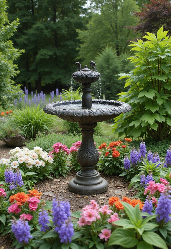 27 Secret Garden Aesthetic Tips for a Mystical Ambience - 17. Create a Focal Point