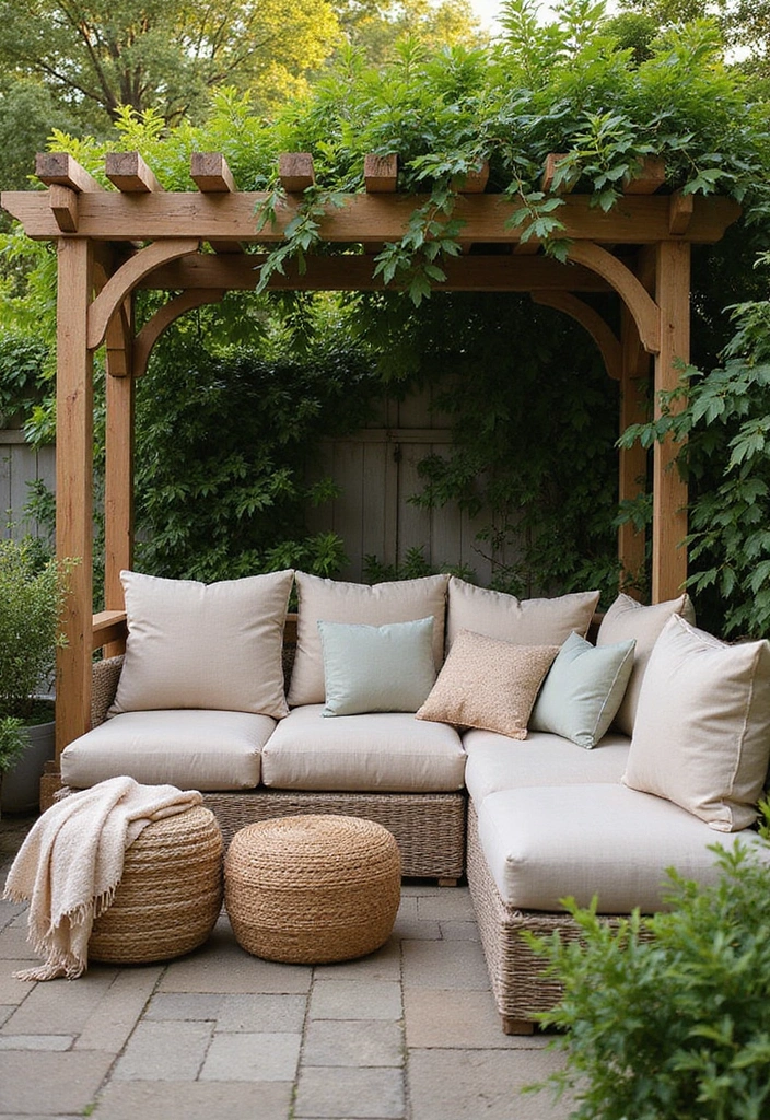 27 Secret Garden Aesthetic Tips for a Mystical Ambience - 24. Plan for Comfort