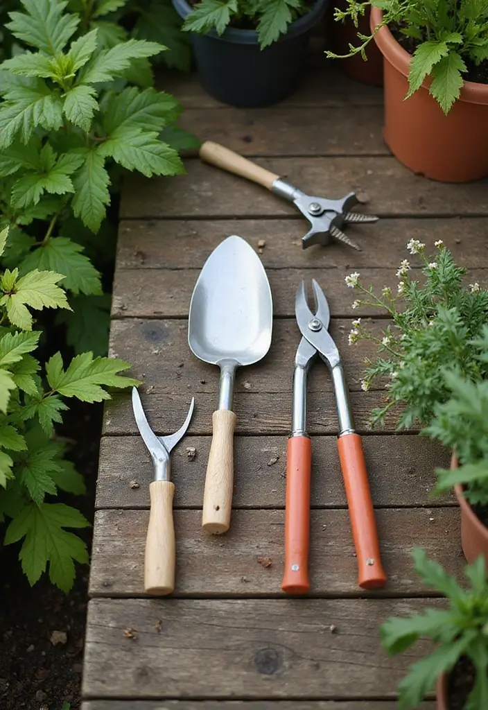 27 Secret Garden Aesthetic Tips for a Mystical Ambience - 25. Invest in Quality Tools