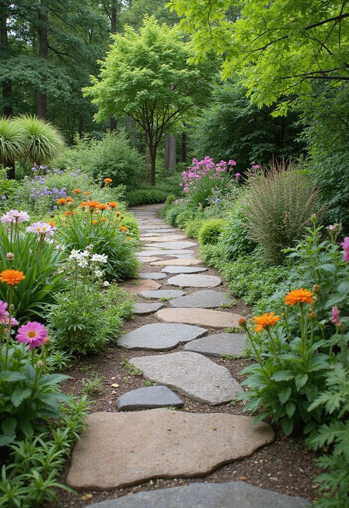 27 Secret Garden Aesthetic Tips for a Mystical Ambience - 4. Use Pathways to Guide Exploration