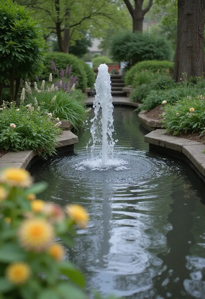 27 Secret Garden Aesthetic Tips for a Mystical Ambience - 6. Integrate Water Features