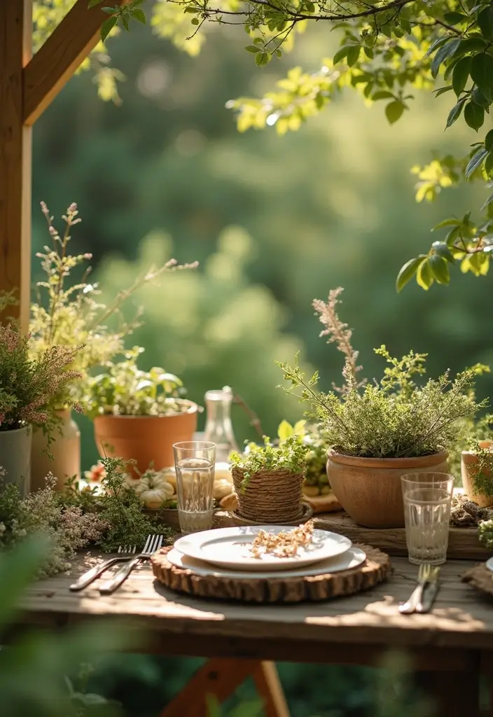 27 Stunning Garden Party Decorations to Elevate Your Event - 26. Eco-Friendly Decorations