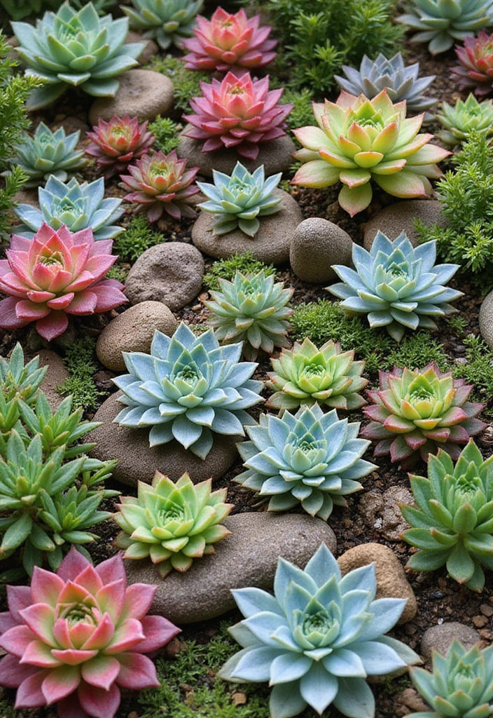 27 Stunning Modern Garden Design Ideas to Inspire Your Space - 23. Succulent Gardens