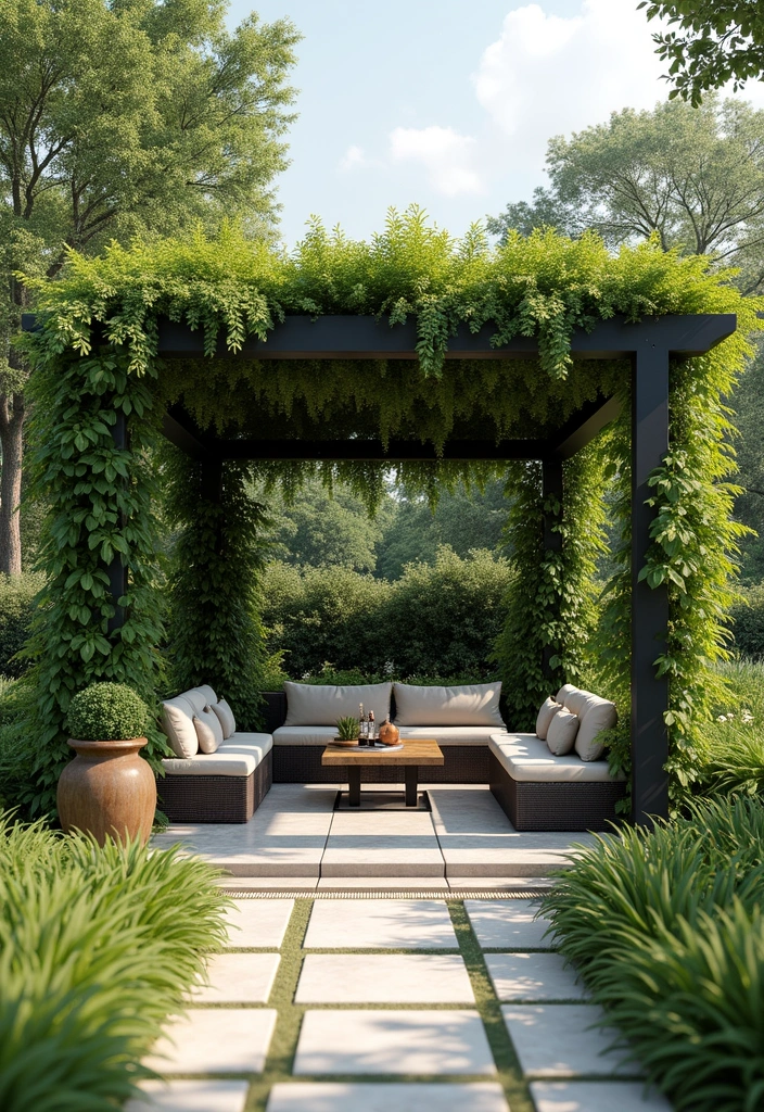 27 Stunning Modern Garden Design Ideas to Inspire Your Space - 24. Modern Pergolas