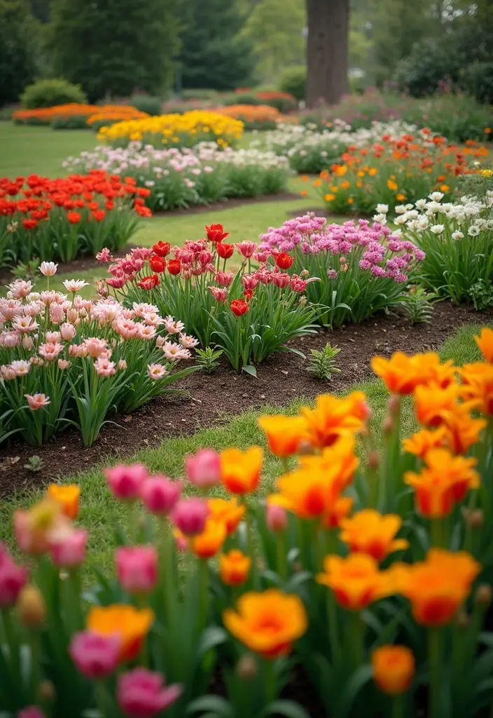 27 Stunning Modern Garden Design Ideas to Inspire Your Space - 27. Seasonal Planting Beds