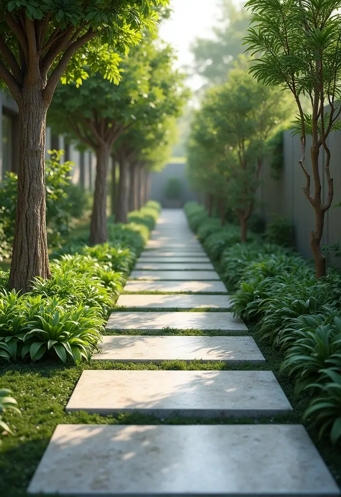 27 Stunning Modern Garden Design Ideas to Inspire Your Space - 8. Modern Pathways