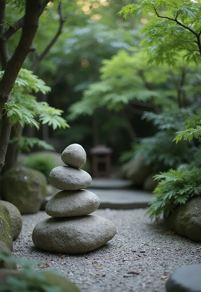 27 Zen Garden Design Principles for Serenity and Balance - 14. Incorporating Art