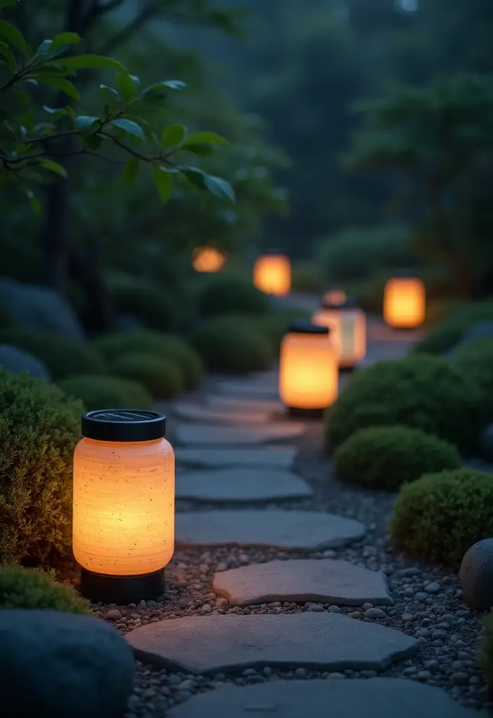 27 Zen Garden Design Principles for Serenity and Balance - 15. The Role of Light