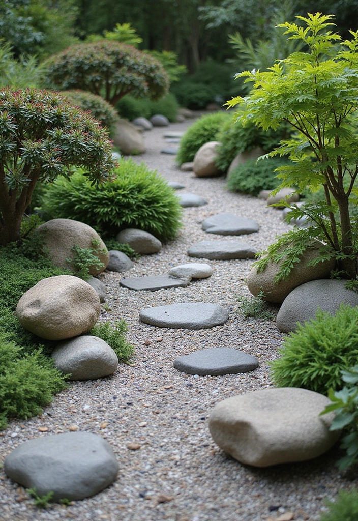 27 Zen Garden Design Principles for Serenity and Balance - 2. Balance of Elements