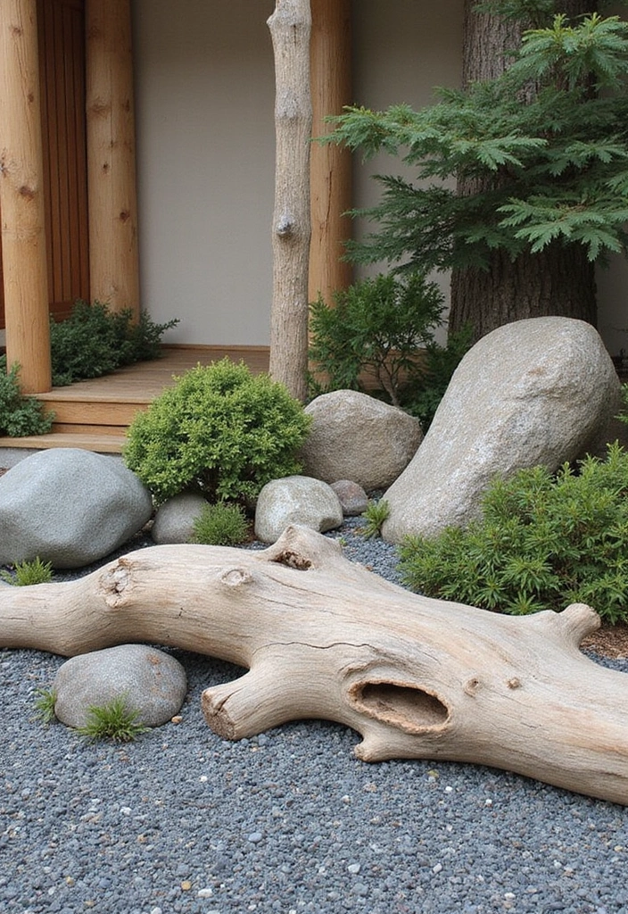 27 Zen Garden Design Principles for Serenity and Balance - 8. Natural Materials