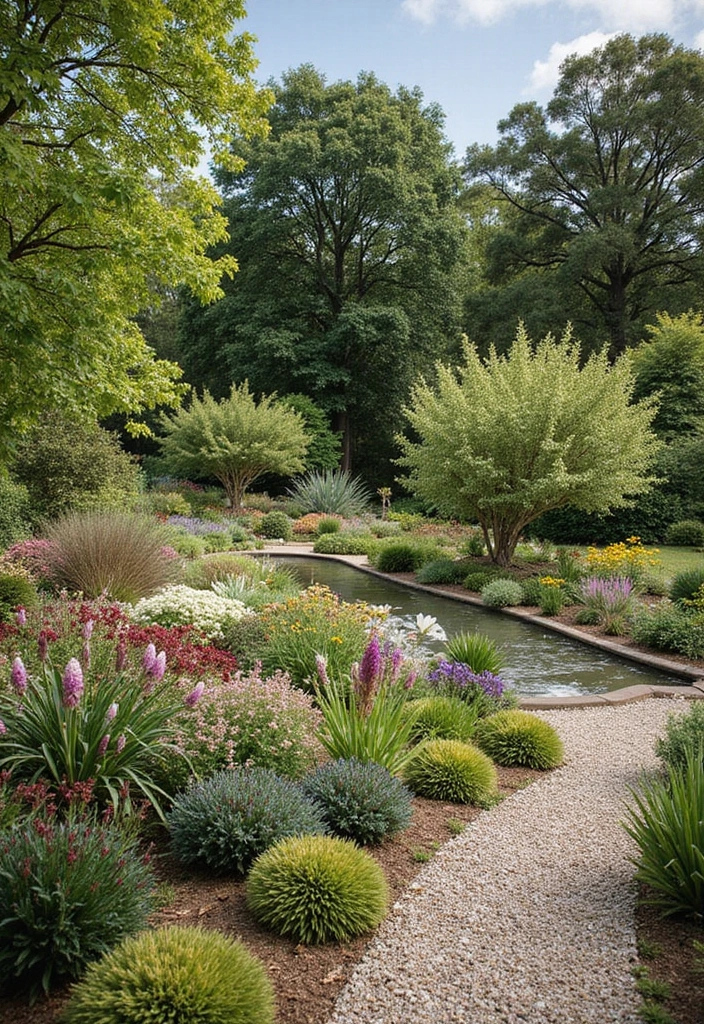 28 Australian Native Garden Design Ideas to Celebrate Local Flora - 1. Layered Planting