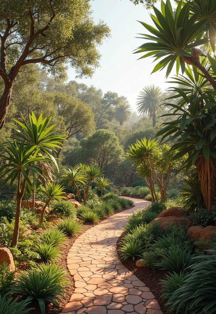 28 Australian Native Garden Design Ideas to Celebrate Local Flora - 15. Inspiration from Aboriginal Culture