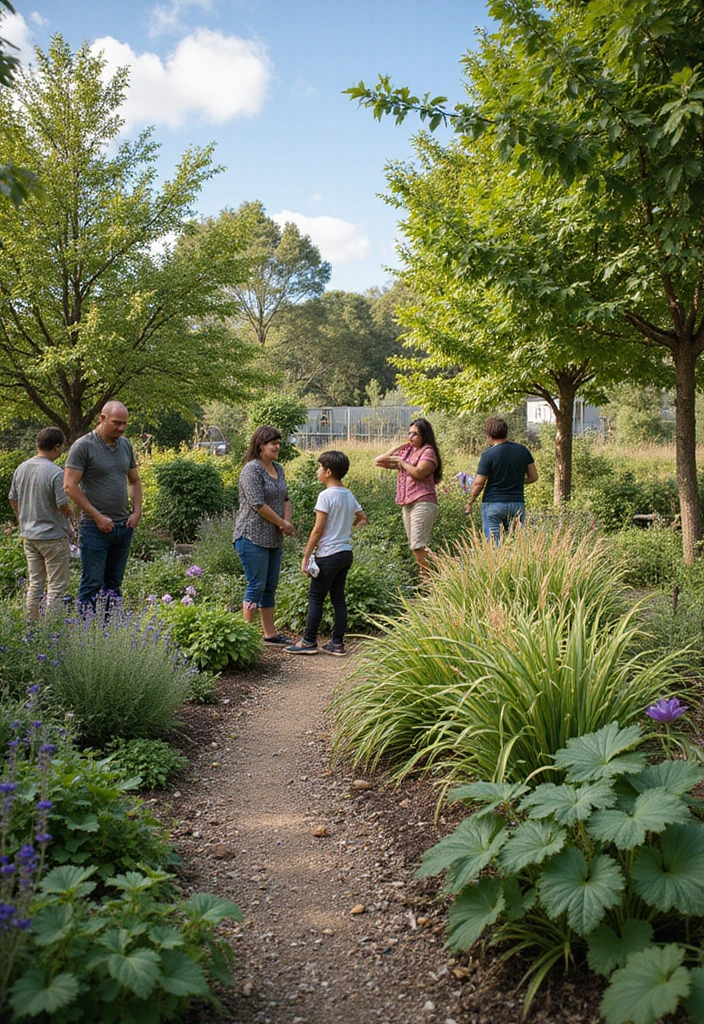 28 Australian Native Garden Design Ideas to Celebrate Local Flora - 18. Community Garden
