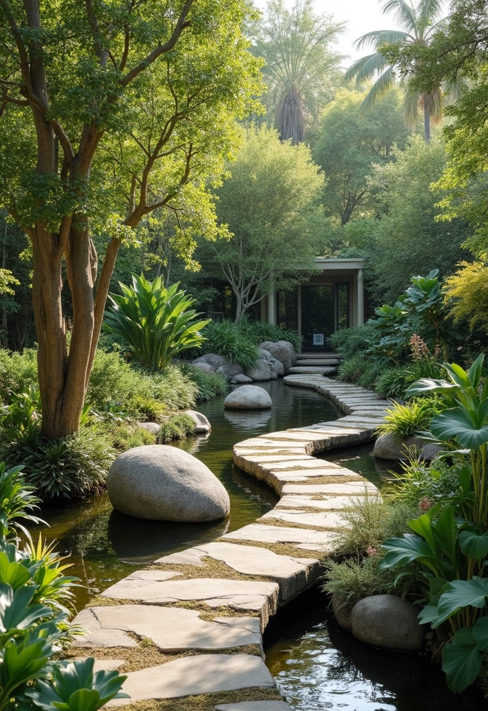 28 Australian Native Garden Design Ideas to Celebrate Local Flora - 21. Feng Shui Garden