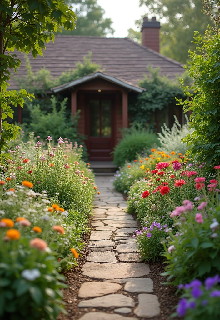 28 Australian Native Garden Design Ideas to Celebrate Local Flora - 23. Cottage Garden Style