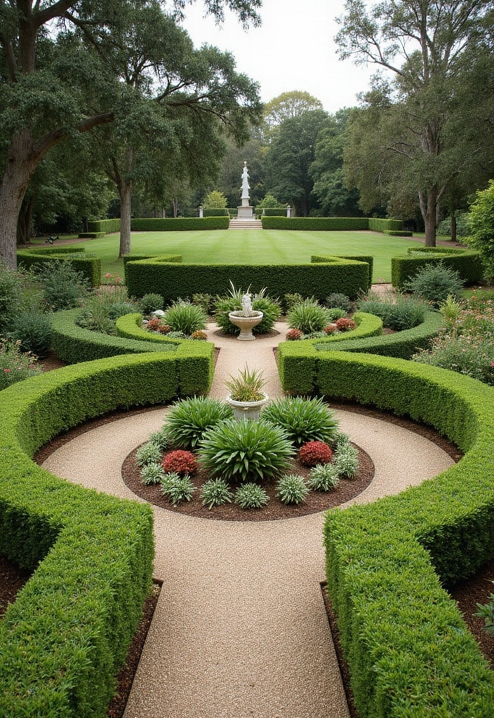 28 Australian Native Garden Design Ideas to Celebrate Local Flora - 5. Formal Native Garden
