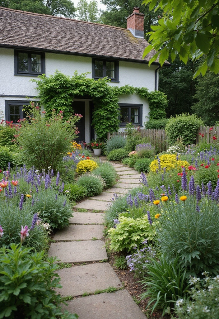 28 Classic Garden Design Ideas That Never Go Out of Style - 1. Cottage Garden Charm