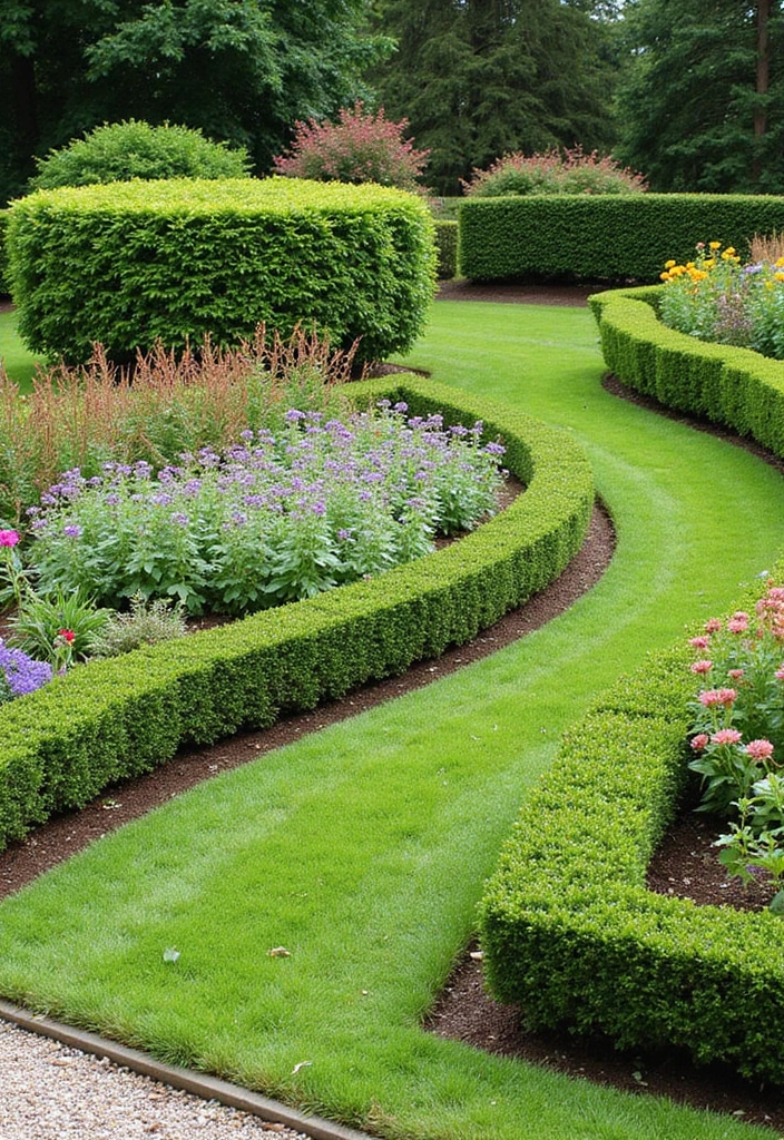 28 Classic Garden Design Ideas That Never Go Out of Style - 13. Classic Borders and Edges