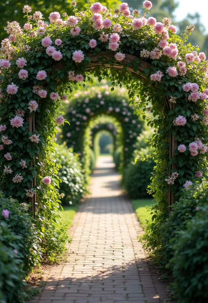 28 Classic Garden Design Ideas That Never Go Out of Style - 15. Garden Arbors and Trellises